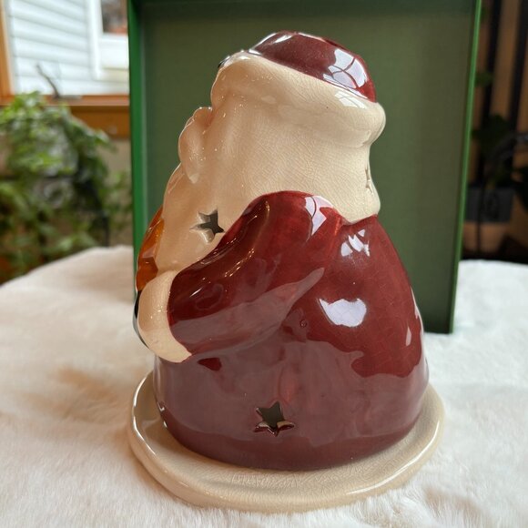 VTG Crazy Mountain Santa Holding A Star-Votive Candle Holder (2 Pieces) - Picture 8 of 16